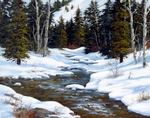 Gore Creek - Snow Shadows